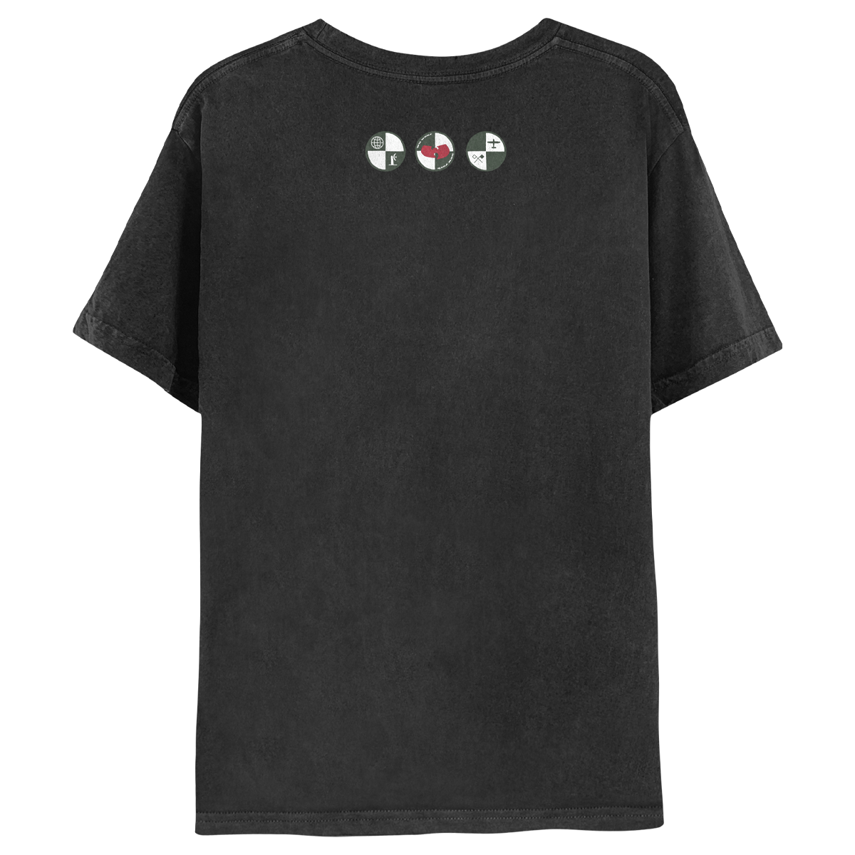 Split Quadrant T-shirt - Black